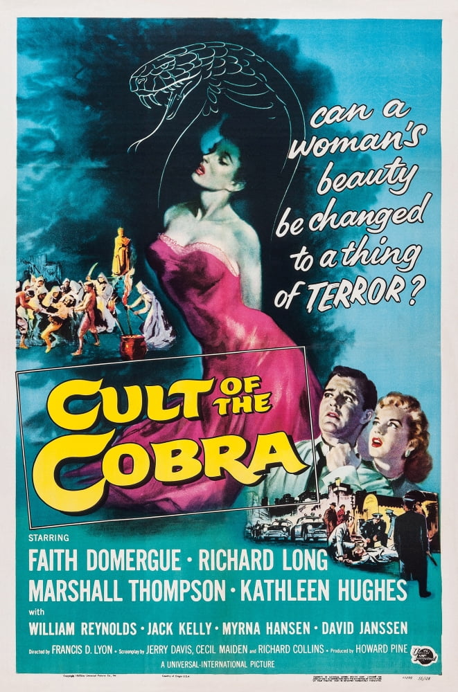 Cult of the Cobra Movie Masterprint Poster featuring Marshall Thompson and cast.