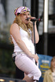 Hilary Duff live performance poster from Good Morning America concert in Bryant Park, July 16, 2004