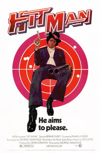 Hit Man 1972 Movie Poster Print - Classic Crime Drama