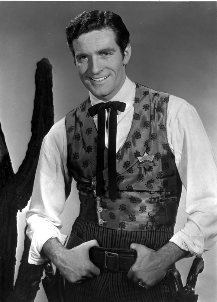 Hugh O'Brian historical costume photo print, 8x10 size.