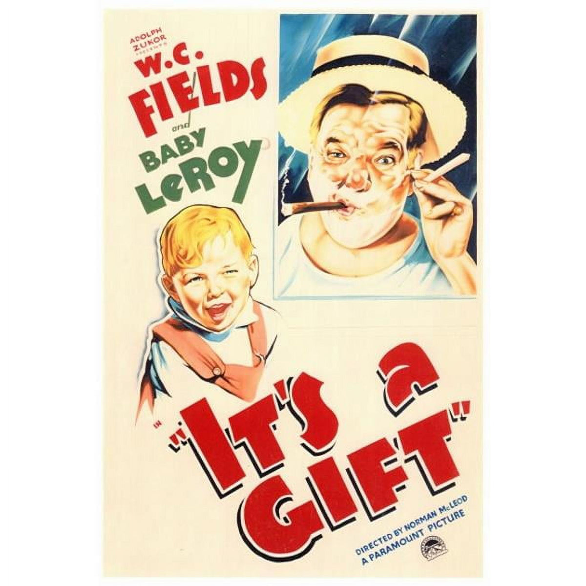 'It's a Gift' Movie Poster Print, 27 x 40 inches