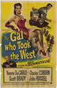 Gal Who Took the West Movie Poster - 11x17 size
