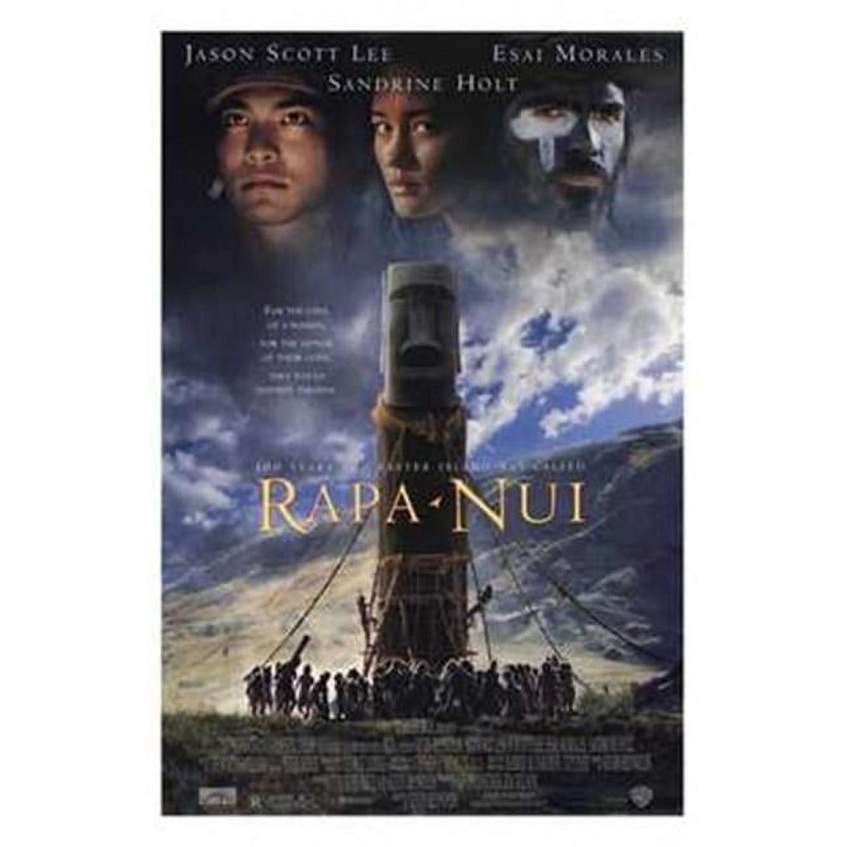 Rapa Nui Movie Poster 11x17 Print featuring vibrant colors and iconic film imagery.