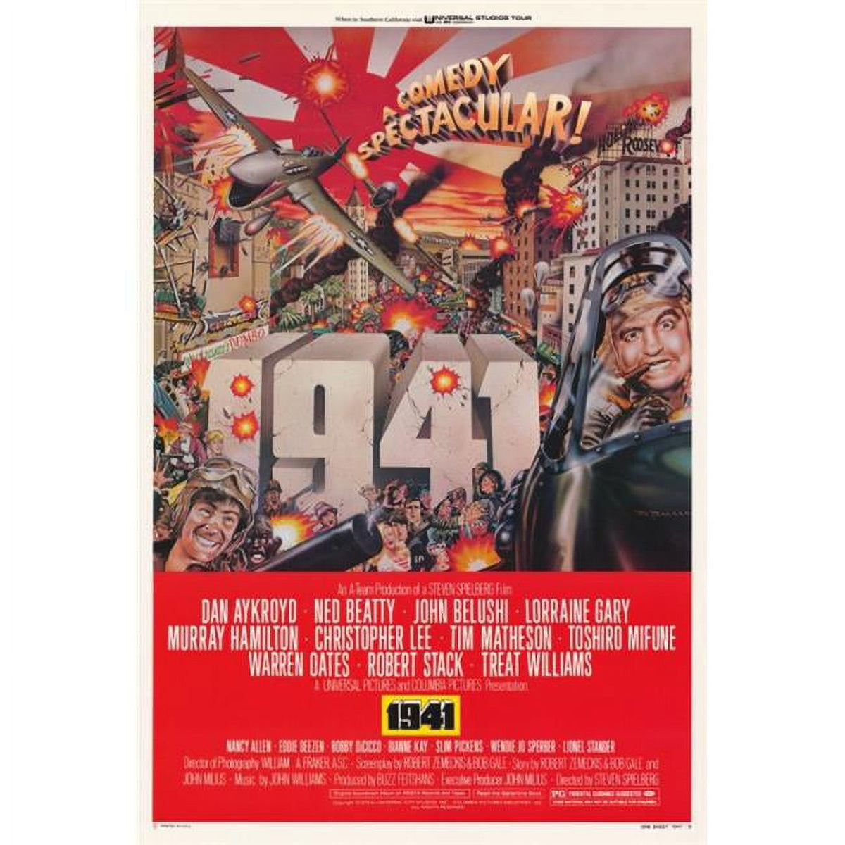 1941 Movie Poster Print showcasing classic cinema art in vibrant colors.