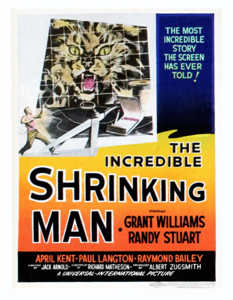 The Incredible Shrinking Man movie masterprint poster in 11x17 size.