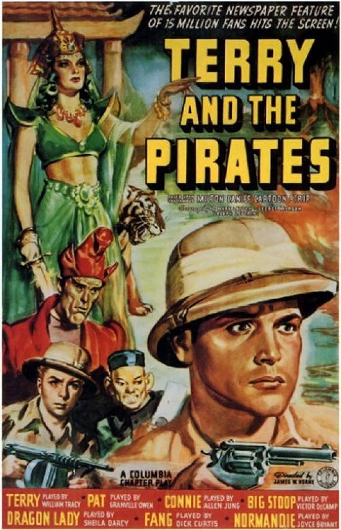 Terry and the Pirates Movie Poster 11x17 print
