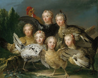 The Hen Picture Art Print by Johan Pasch the Elder, available in multiple sizes