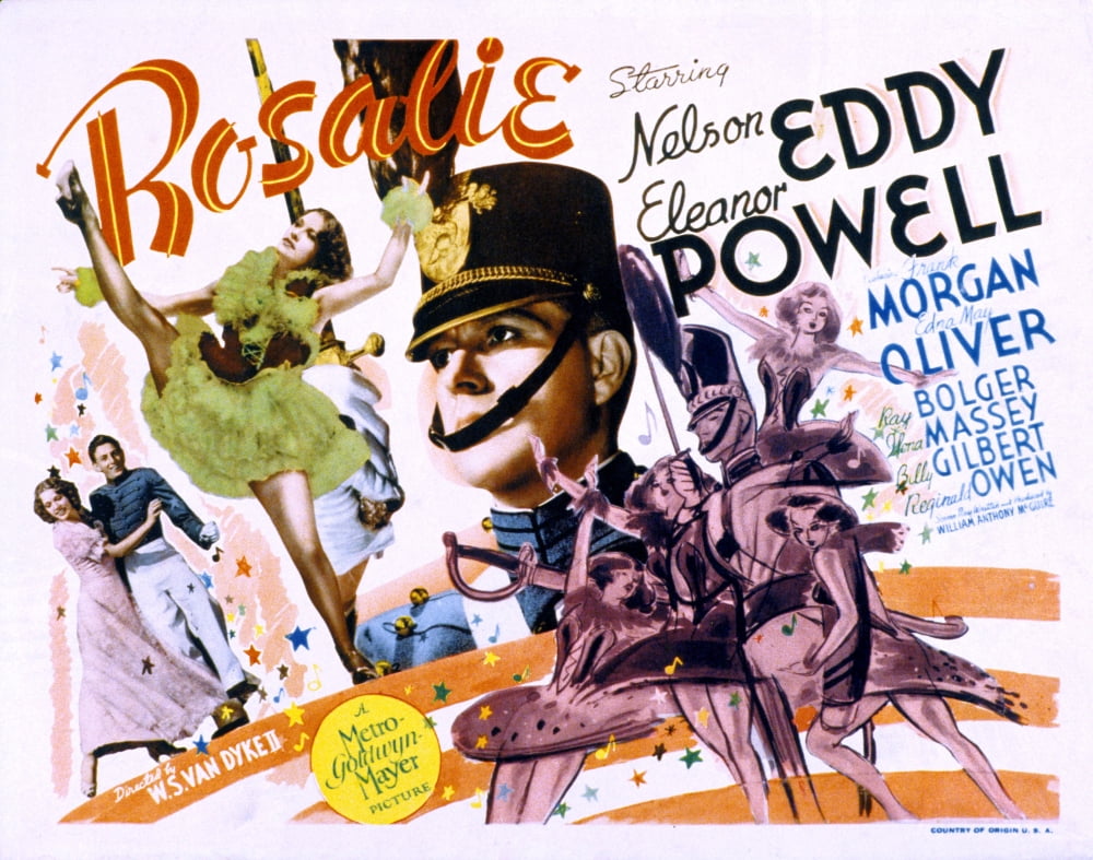 Rosalie Movie Masterprint Poster featuring Nelson Eddy from 1937