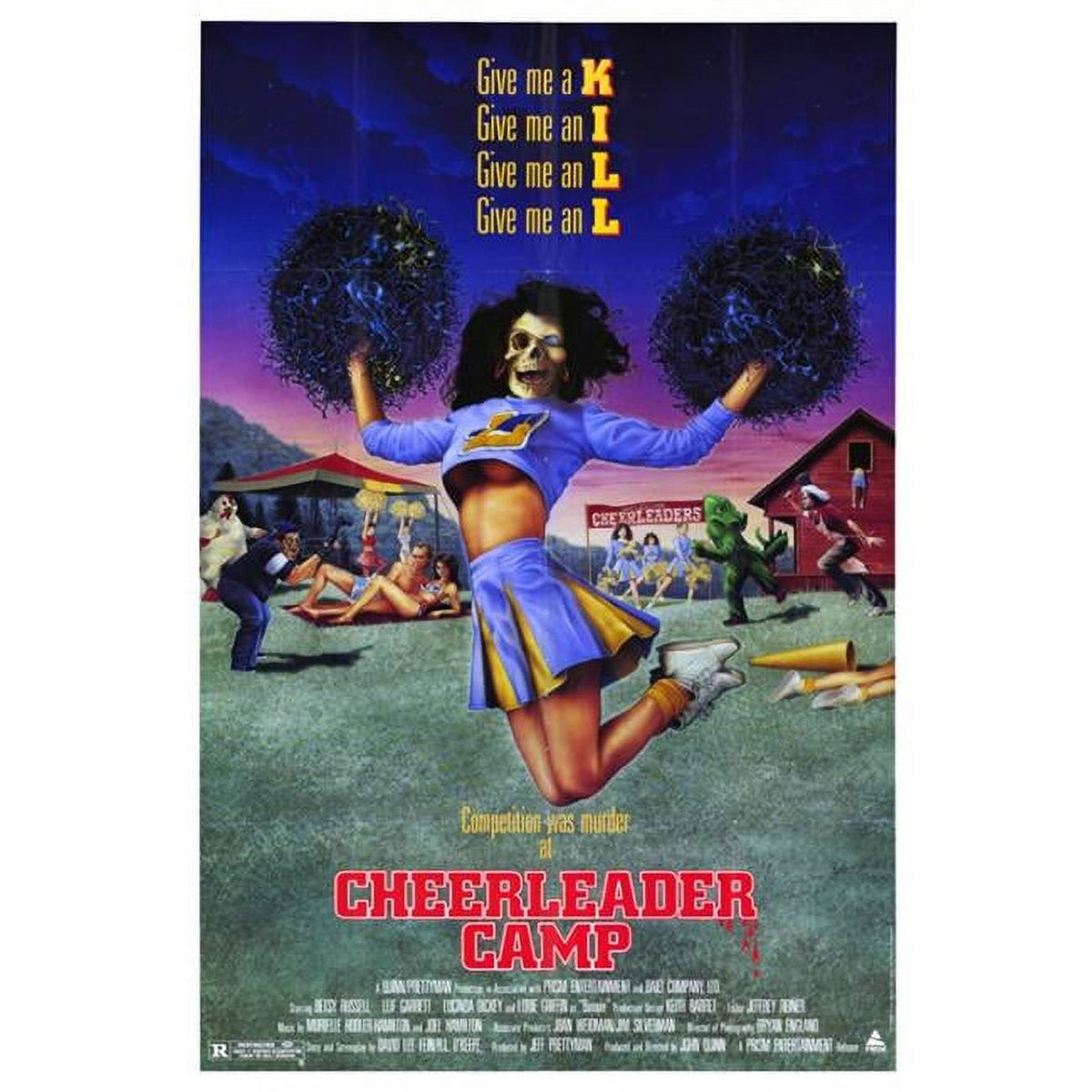 Cheerleader Camp Movie Poster Print 27x40