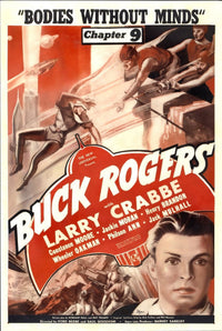Buck Rogers Chapter 9 Bodies Without Minds 1939 movie poster print.