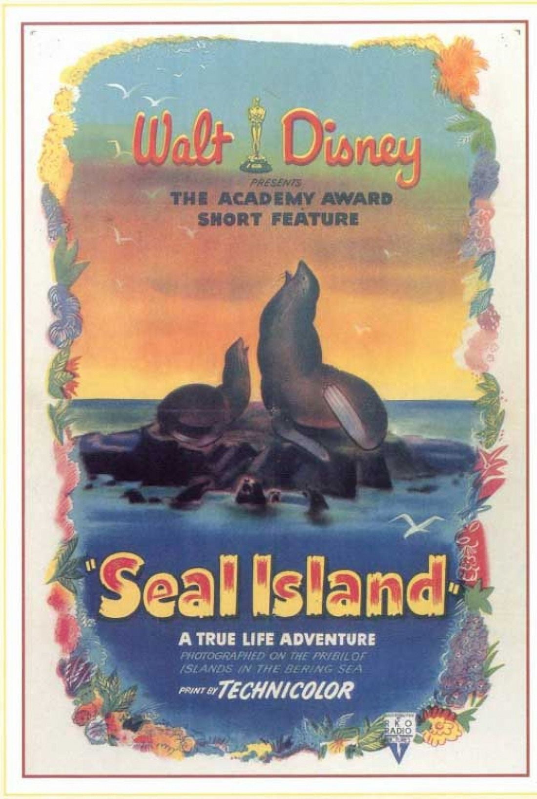 Seal Island Movie Poster 11x17 print showcasing cinematic art.