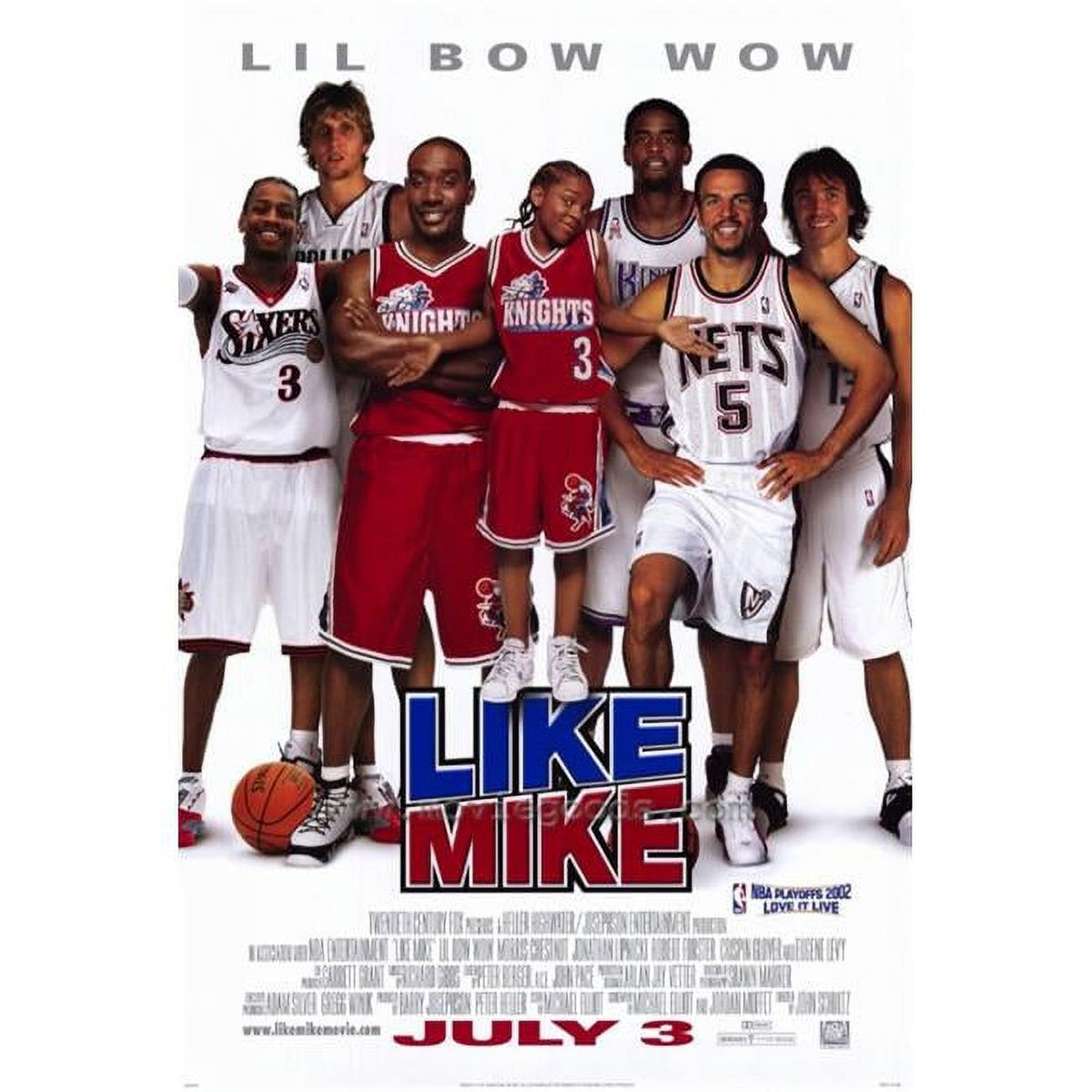 Like Mike Movie Poster Print 27x40 - basketball film art