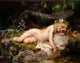 Forest Nymph Art Poster Print by Paul Hermann Wagner - Enchanting nature scene