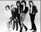 Black and white photo print of The Rolling Stones band.