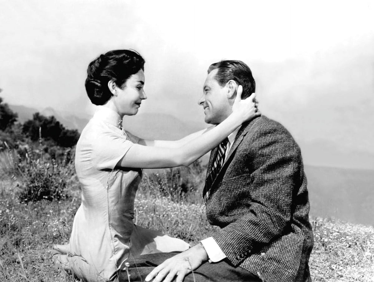 Love Is A Many-Splendored Thing photo print featuring Jennifer Jones and William Holden.