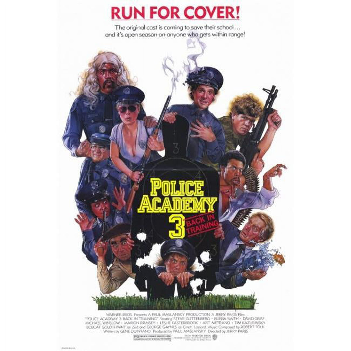 Police Academy 3: Back in Training Movie Poster Print 27 x 40