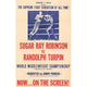 Sugar Ray Robinson vs. Randolph Turpin boxing movie poster 11x17.