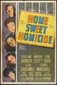 Home Sweet Homicide Movie Poster in 11x17 size.