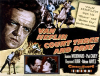 Count Three And Pray movie masterprint poster featuring Van Heflin and Joanne Woodward