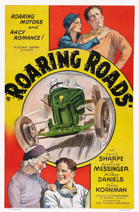 Roaring Roads 1935 Movie Masterprint Poster featuring Gertrude Messinger and others.