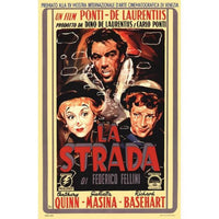 La Strada Movie Poster - 11x17 print showcasing classic Italian cinema