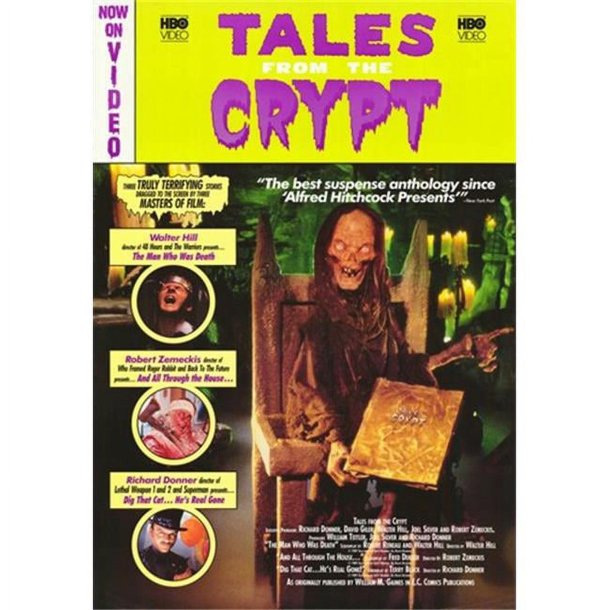 Tales From the Crypt movie poster 11x17 featuring iconic horror imagery.