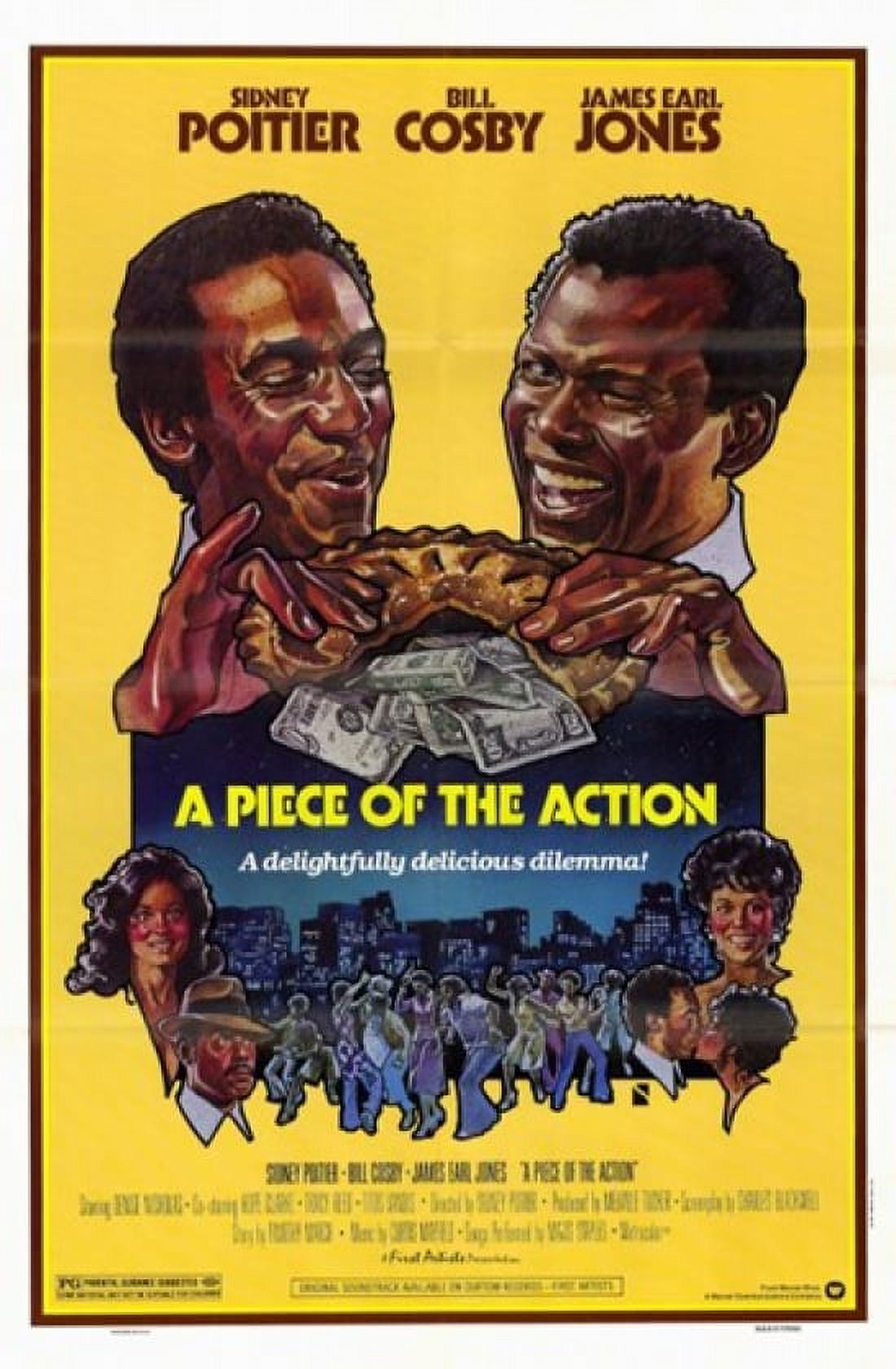 A Piece of the Action Movie Poster in 11x17 size.