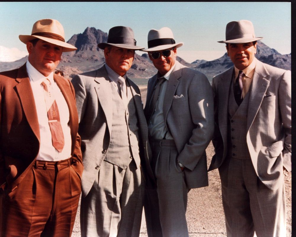 Mulholland Falls photo print featuring Michael Madsen, Nick Nolte, Chazz Palminteri, and Chris Penn.