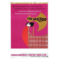 The Mikado Movie Poster Print 27x40 featuring vibrant operetta artwork.