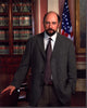 Richard Schiff leaning on a chair photo print from The West Wing