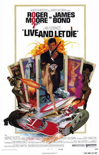 Live and Let Die Movie Poster in 11x17 size, perfect for film enthusiasts.