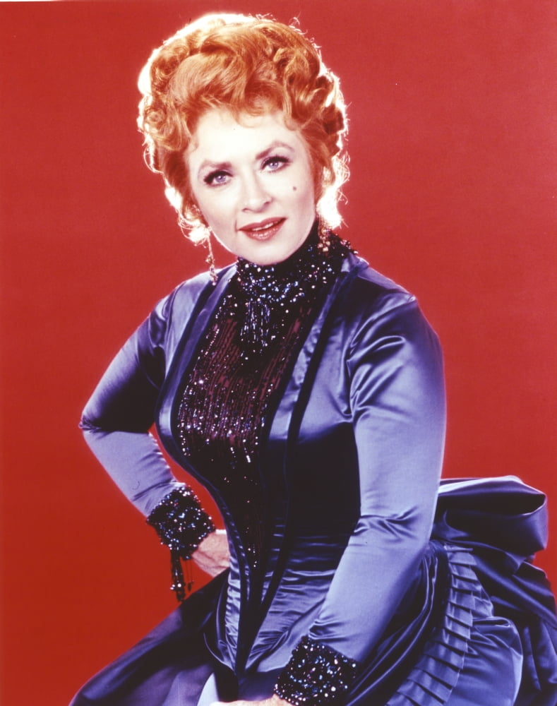 Amanda Blake portrait photo print in a classic dress pose.