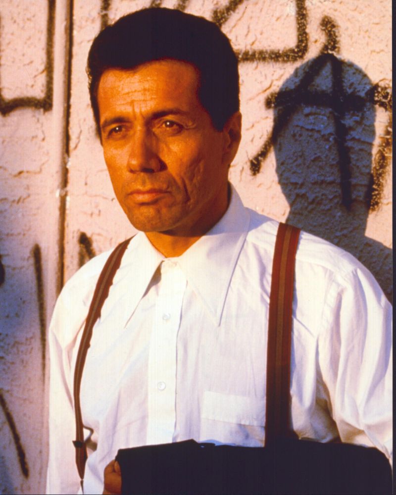 Edward James Olmos Against Wall photo print from American Me