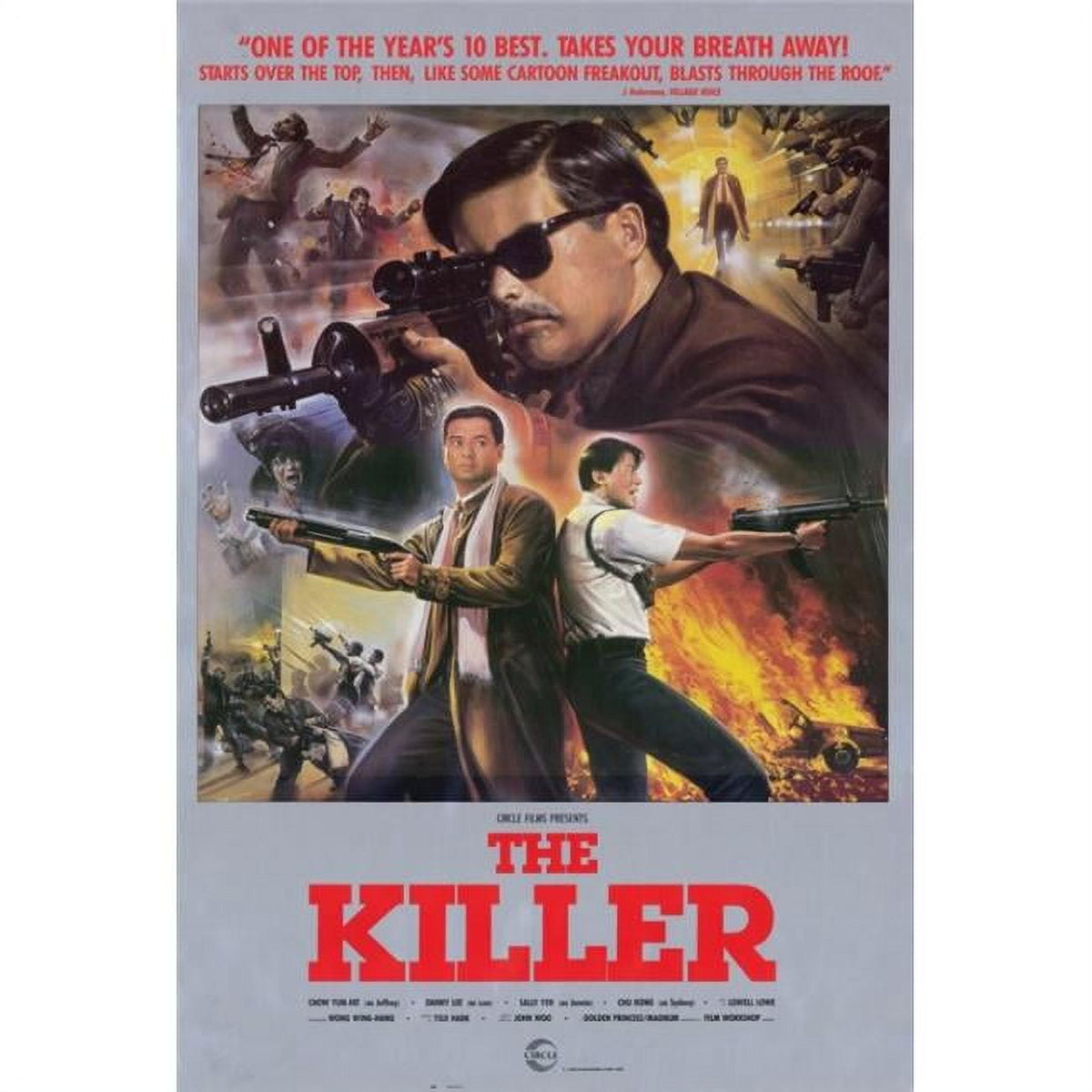 The Killer Movie Poster Print - 27x40, perfect for film enthusiasts.