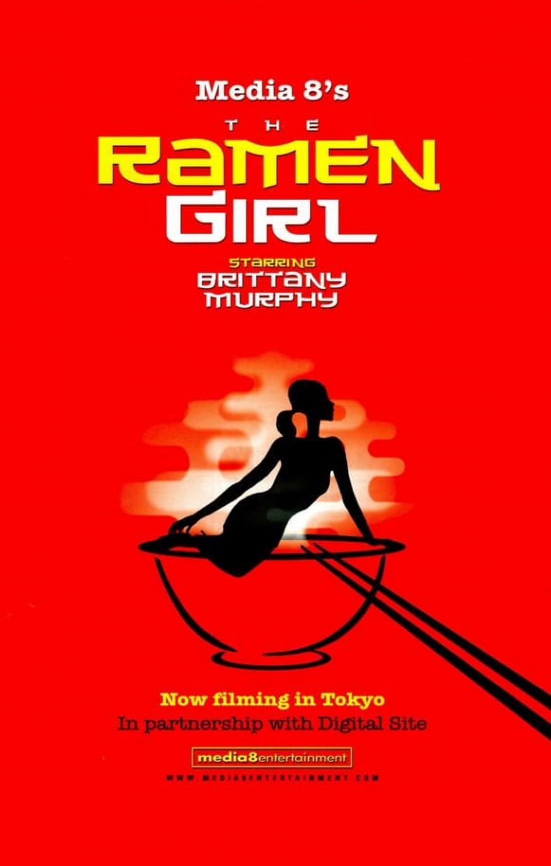 The Ramen Girl movie poster 11x17 print showcasing a whimsical design.