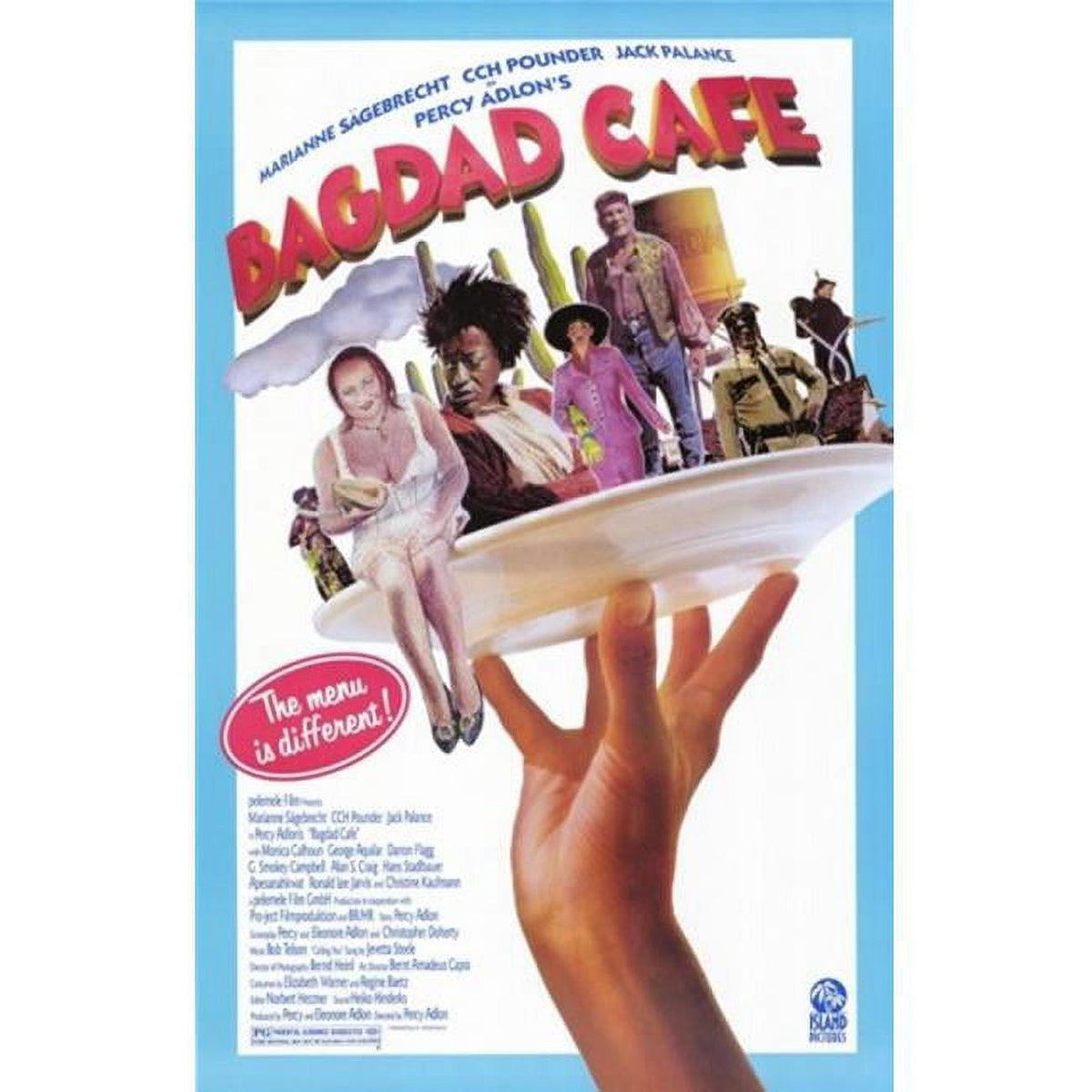 Bagdad Cafe Movie Poster - 11x17 Print showcasing a classic film.