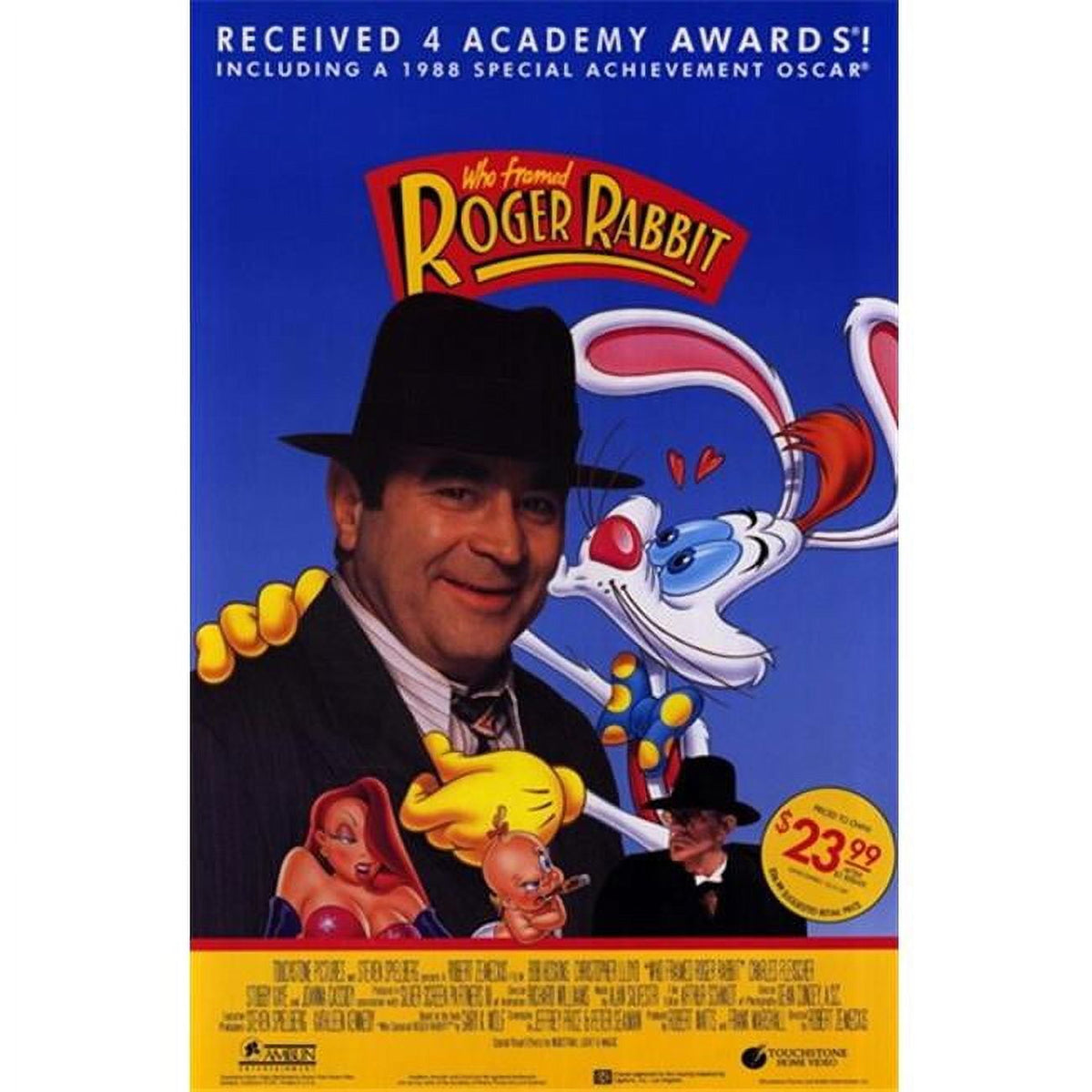 Who Framed Roger Rabbit Movie Poster 11x17 Print