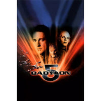 Babylon 5 movie poster print 27 x 40 featuring iconic sci-fi imagery.