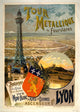 Tour Métallique de Fourvières Poster Print by Friedrich Hugo d'Alesi