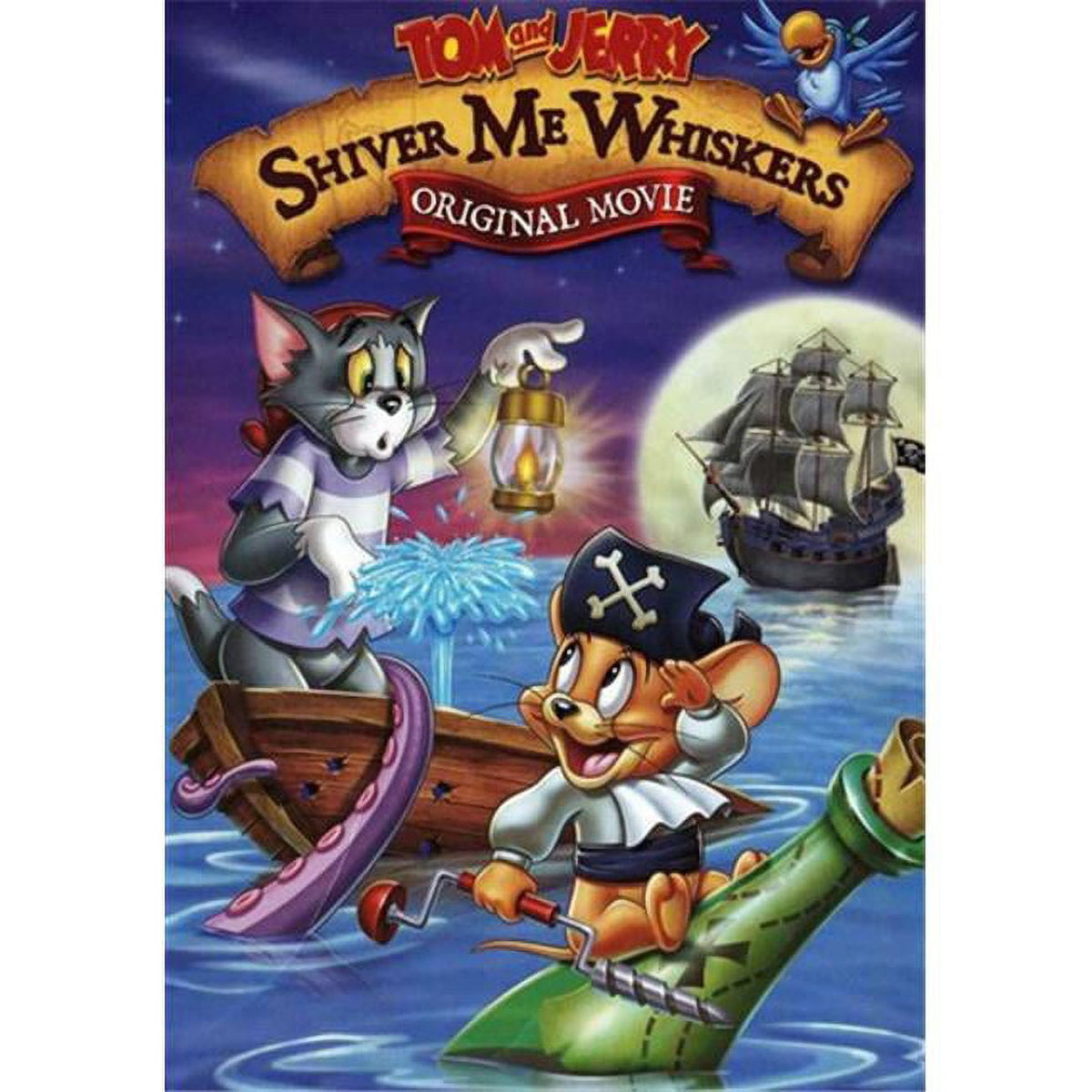 Tom and Jerry in Shiver Me Whiskers Movie Poster 11x17