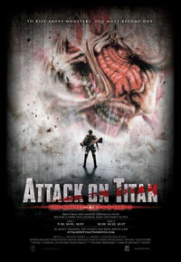 Attack on Titan Part 1 Movie Poster 11x17 print