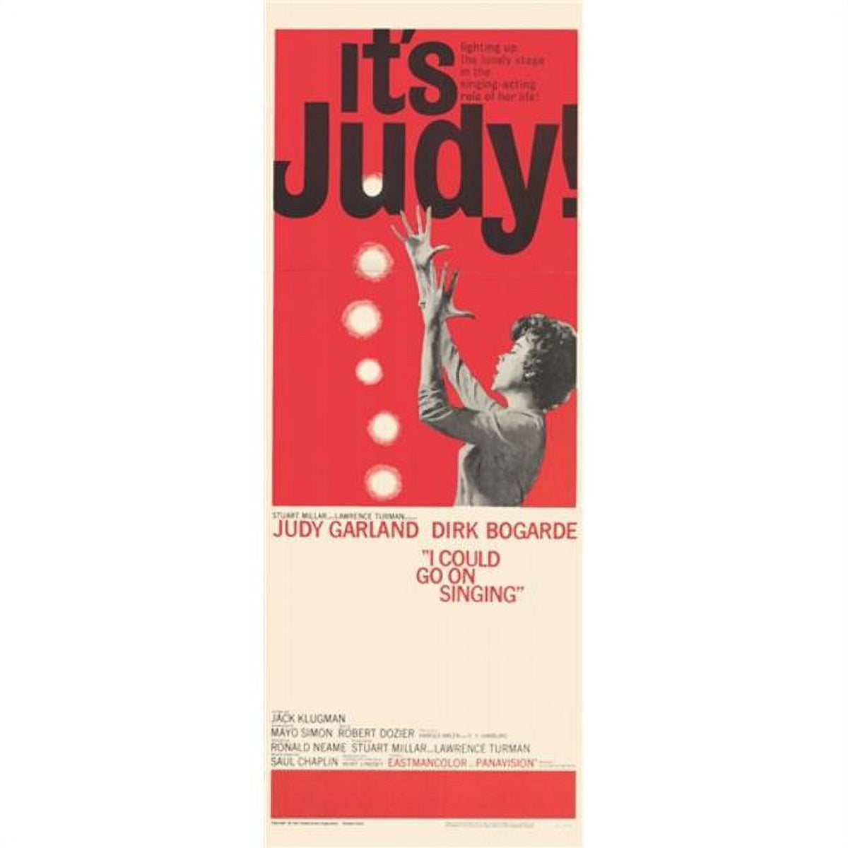 I Could Go On Singing movie poster 11x17 size