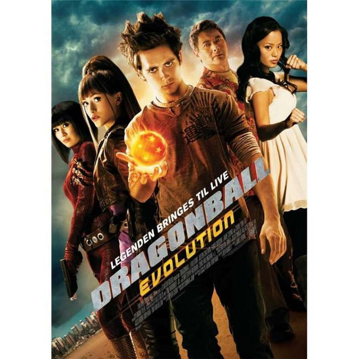 Dragonball Evolution Movie Poster Print - 27x40 size, vibrant anime artwork.