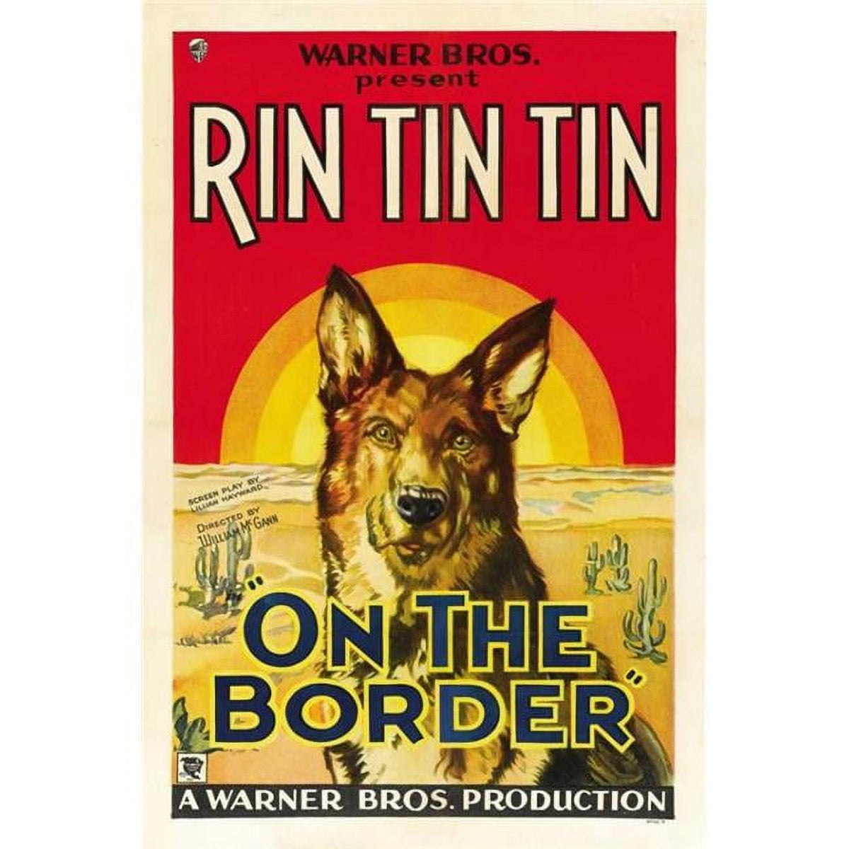 On the Border Movie Poster Print 27x40 - Premium quality artwork.
