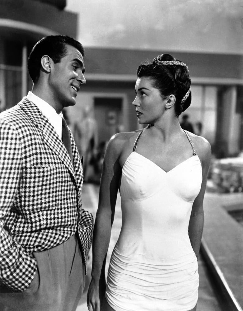 Neptune's Daughter photo print featuring Ricardo Montalban and Esther Williams from the 1949 film.
