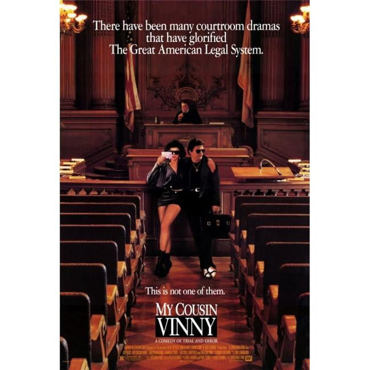 My Cousin Vinny Movie Poster Print 27x40 showcasing classic film humor.