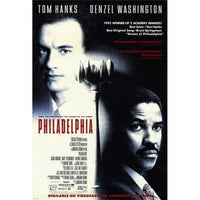 Philadelphia Movie Poster Print in 27x40 size featuring iconic film imagery.