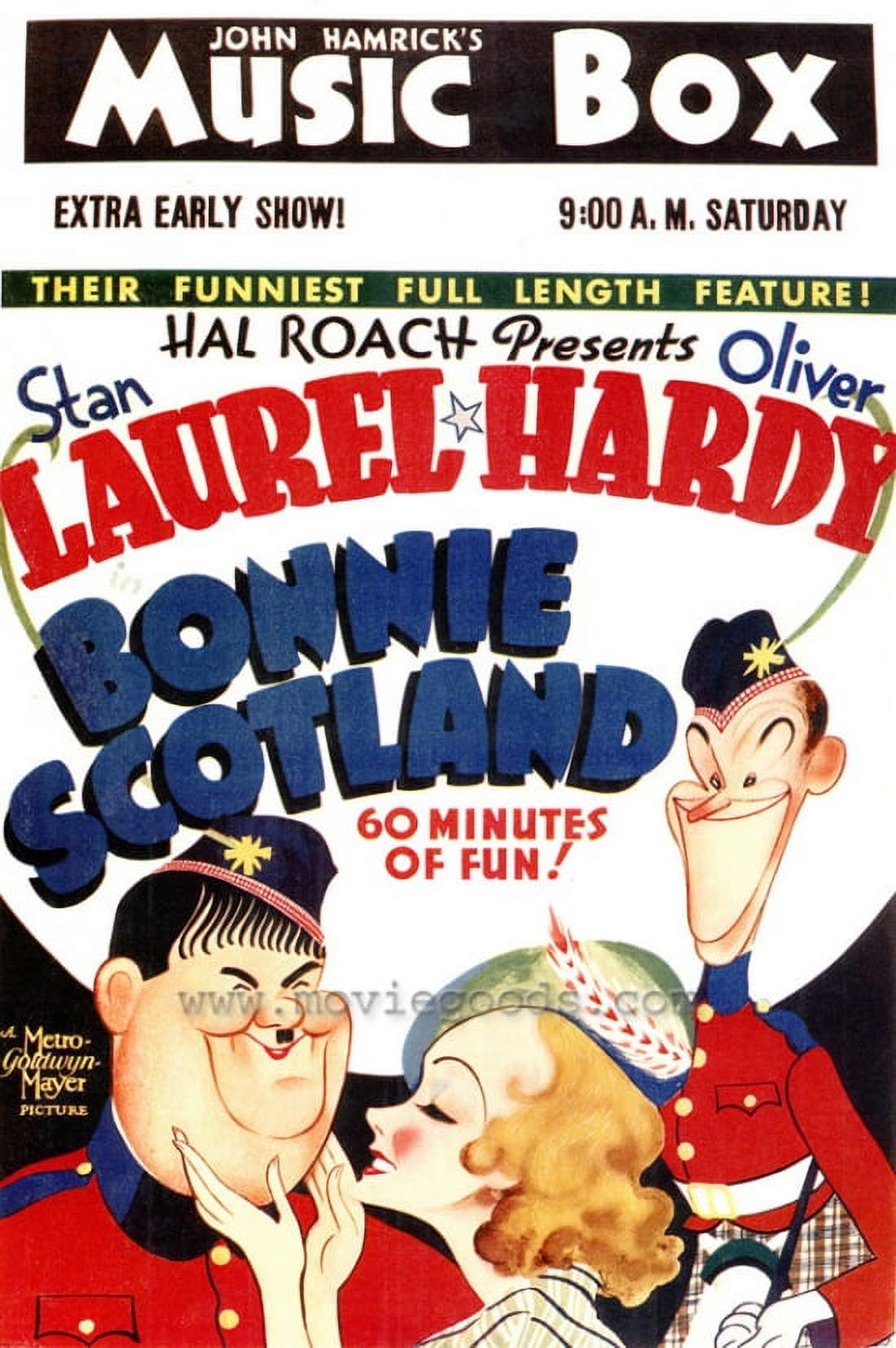 Bonnie Scotland Movie Poster Print - 27x40