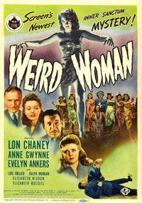 Weird Woman Movie Poster 11x17 print showcasing captivating film visuals.