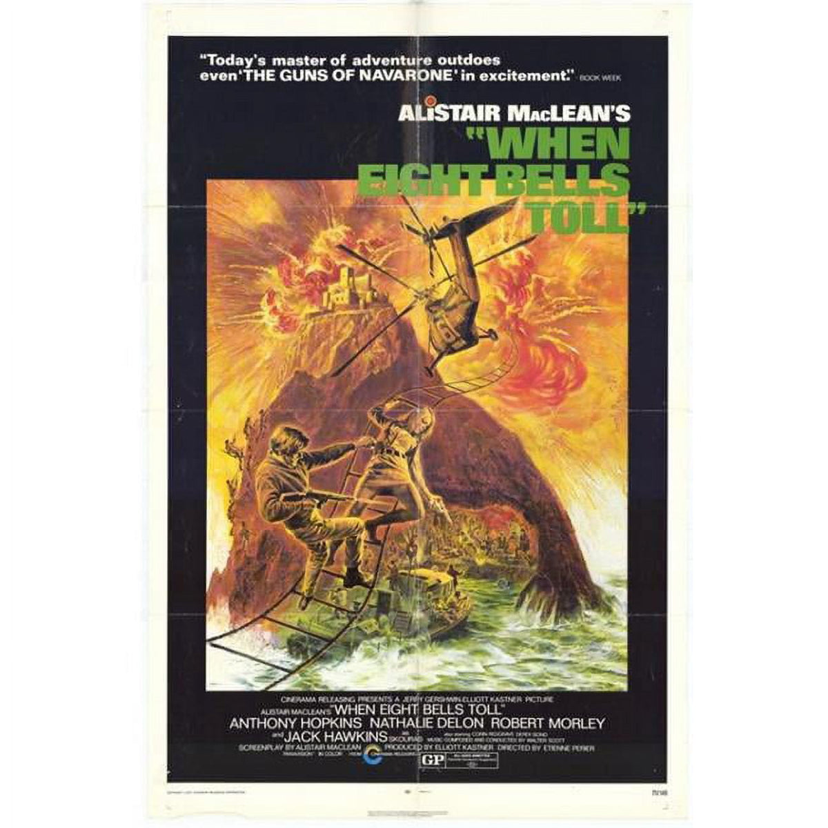 When Eight Bells Toll Movie Poster Print 27x40